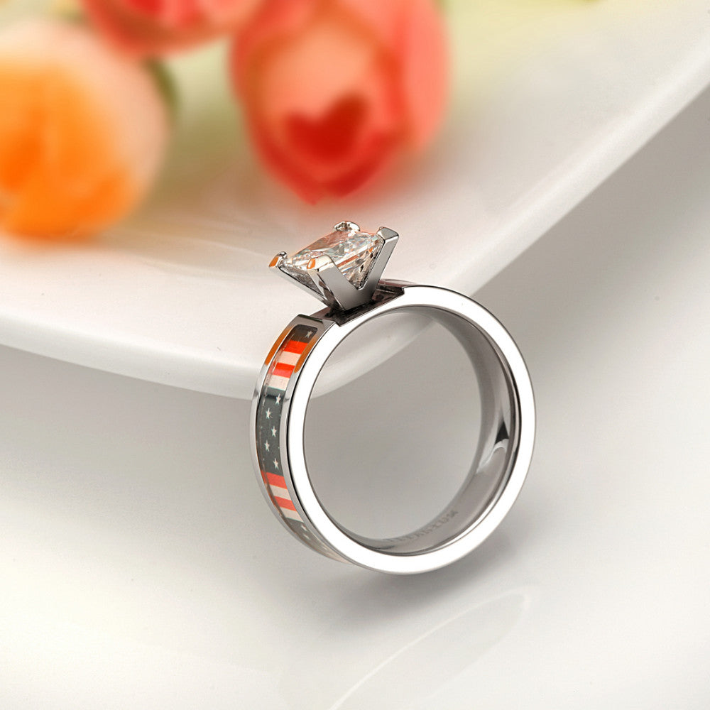 Lovely American Flag Ring - Limited Edition