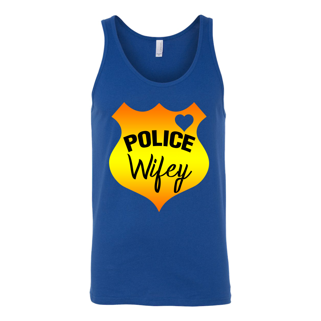 Women's Police Wifey Shield Tank Top
