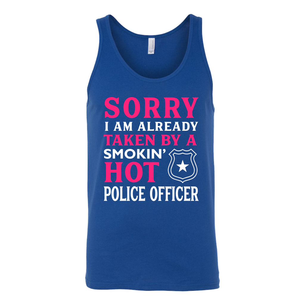 Already Taken by a Hot Police Officer Tank Tops