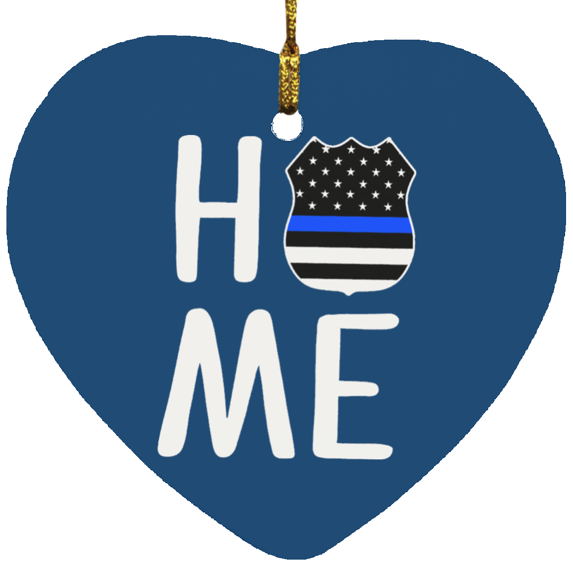 Home Police Badge Ornaments