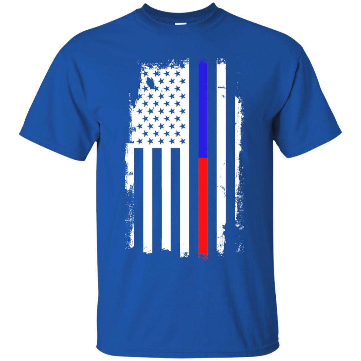 Thin Blue to Red Line Flag Shirts & Hoodies