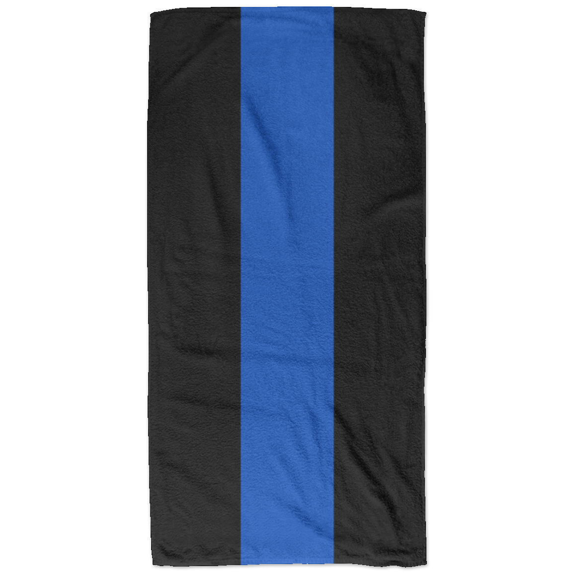 Thin Blue Line Bath Towel - 32x64
