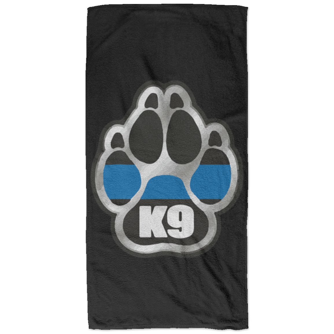K9 Paw Bath Towel - 32x64