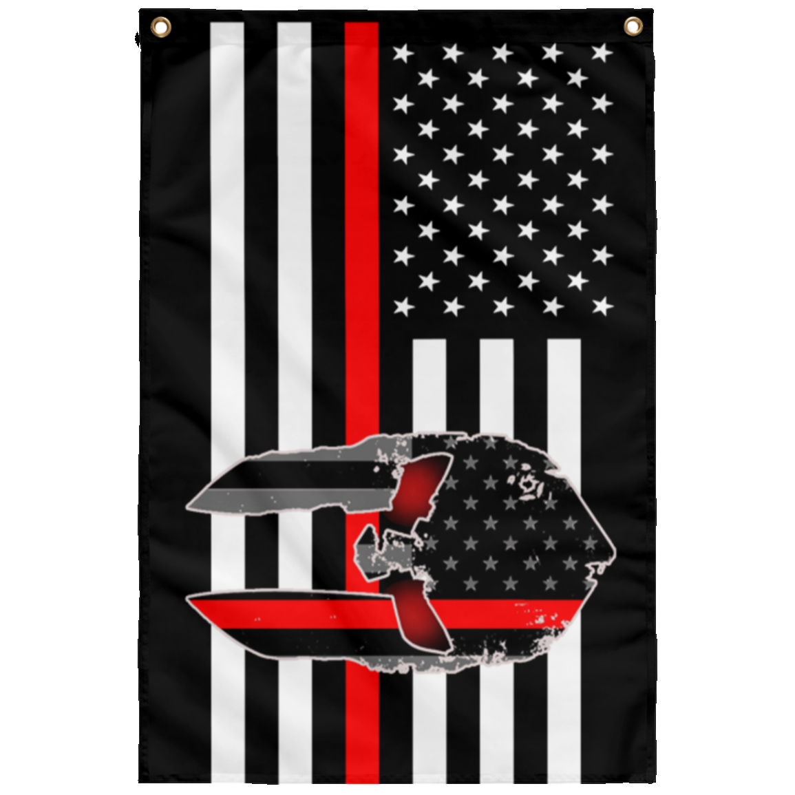 CC Thin Red Line USA Spartan Flag
