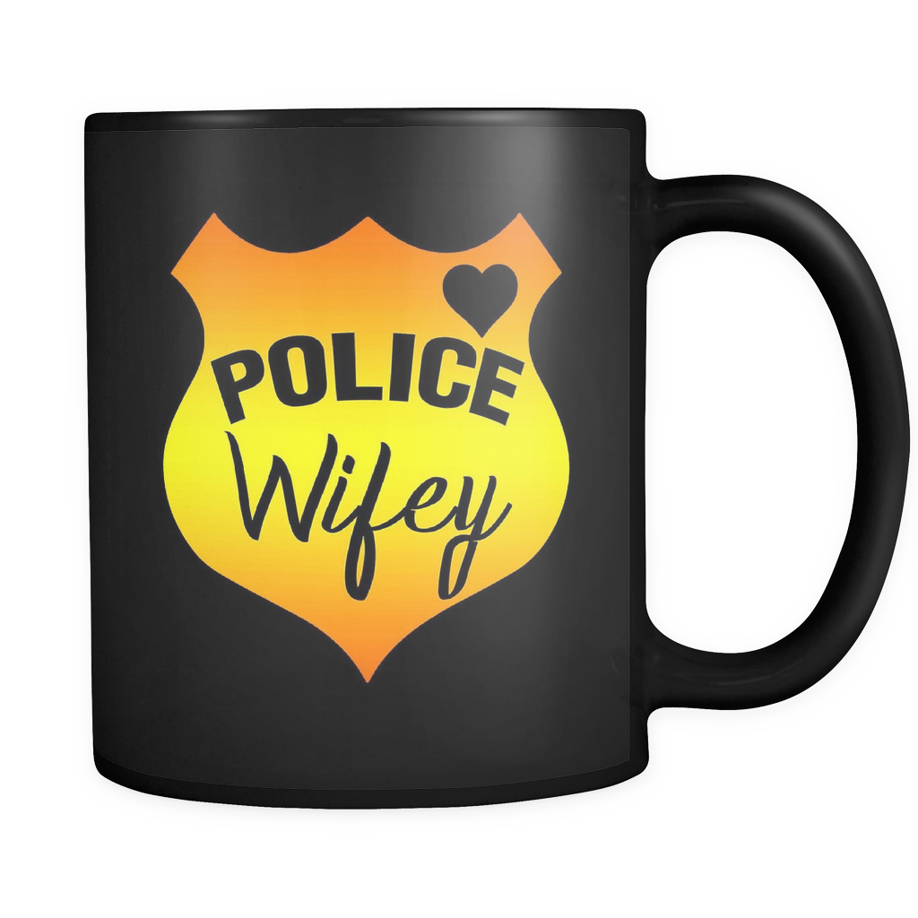 Police Wifey Shield Mug