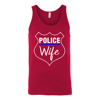 Women's Police Wife Tank Top