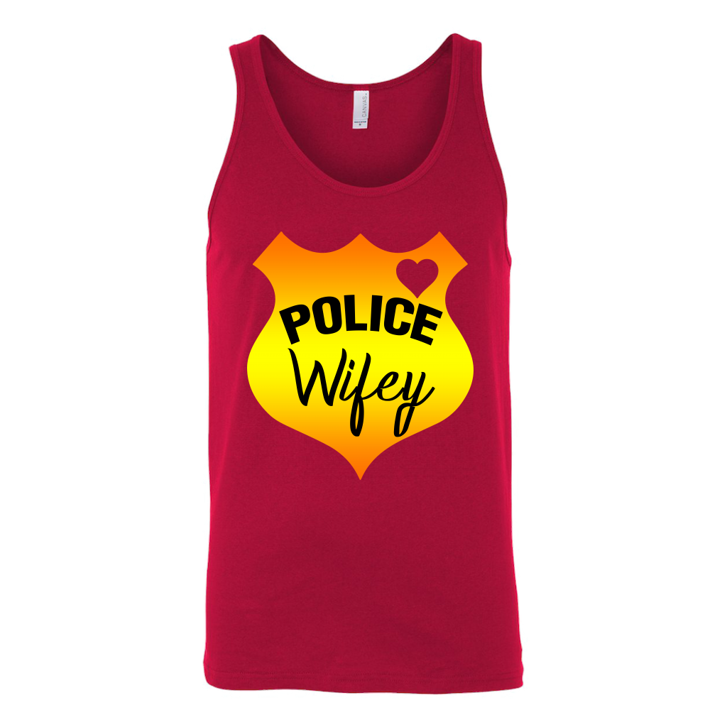 Women's Police Wifey Shield Tank Top