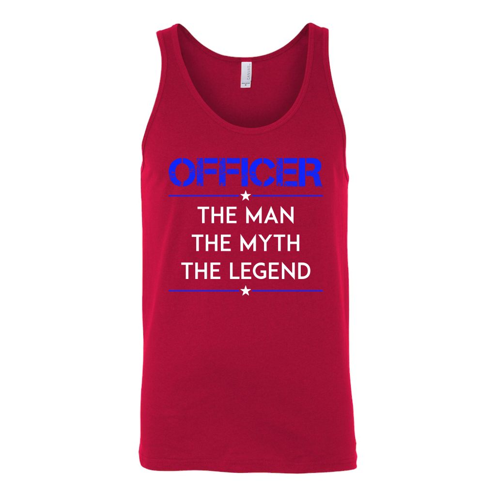 Officer, The Man, The Myth, The Legend Tank Top