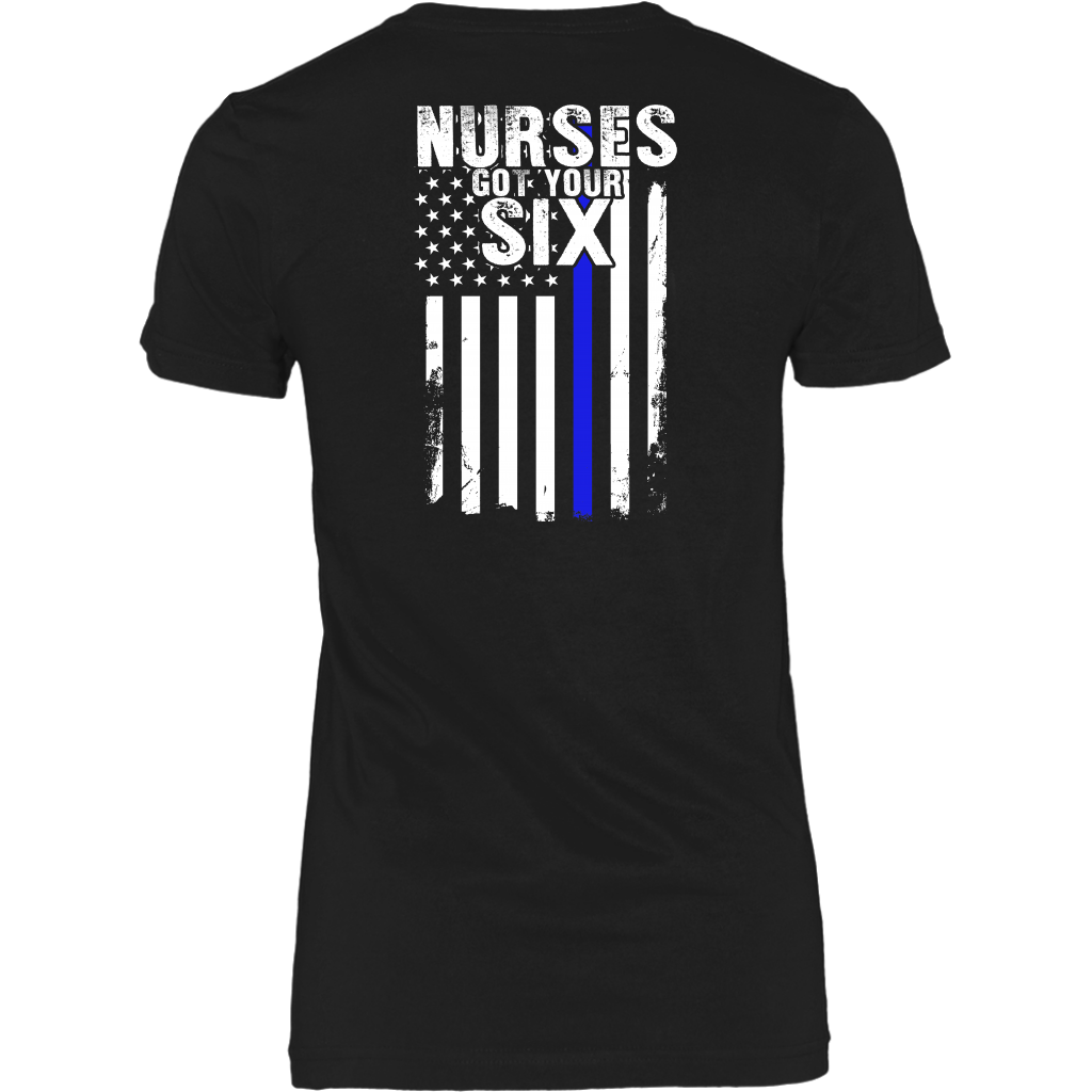 Nurses Got Your Six - Flag Style Shirts & Hoodies