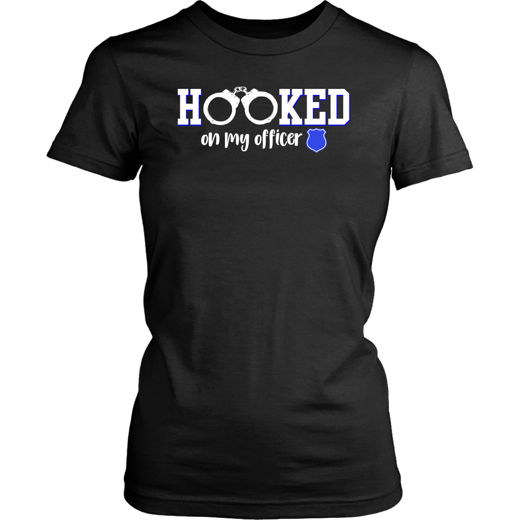 Hooked On my Officer shirts and hoodies