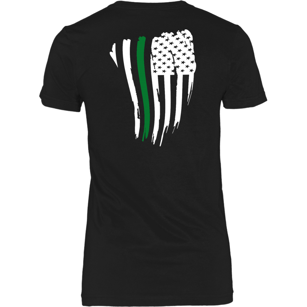 THIN GREEN LINE AMERICAN FLAG SHIRTS & HOODIES