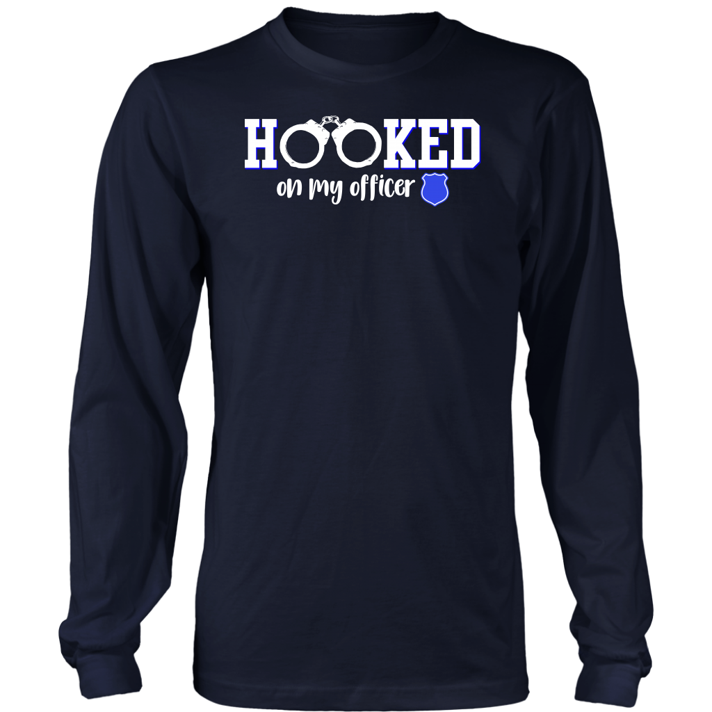 Hooked On my Officer shirts and hoodies