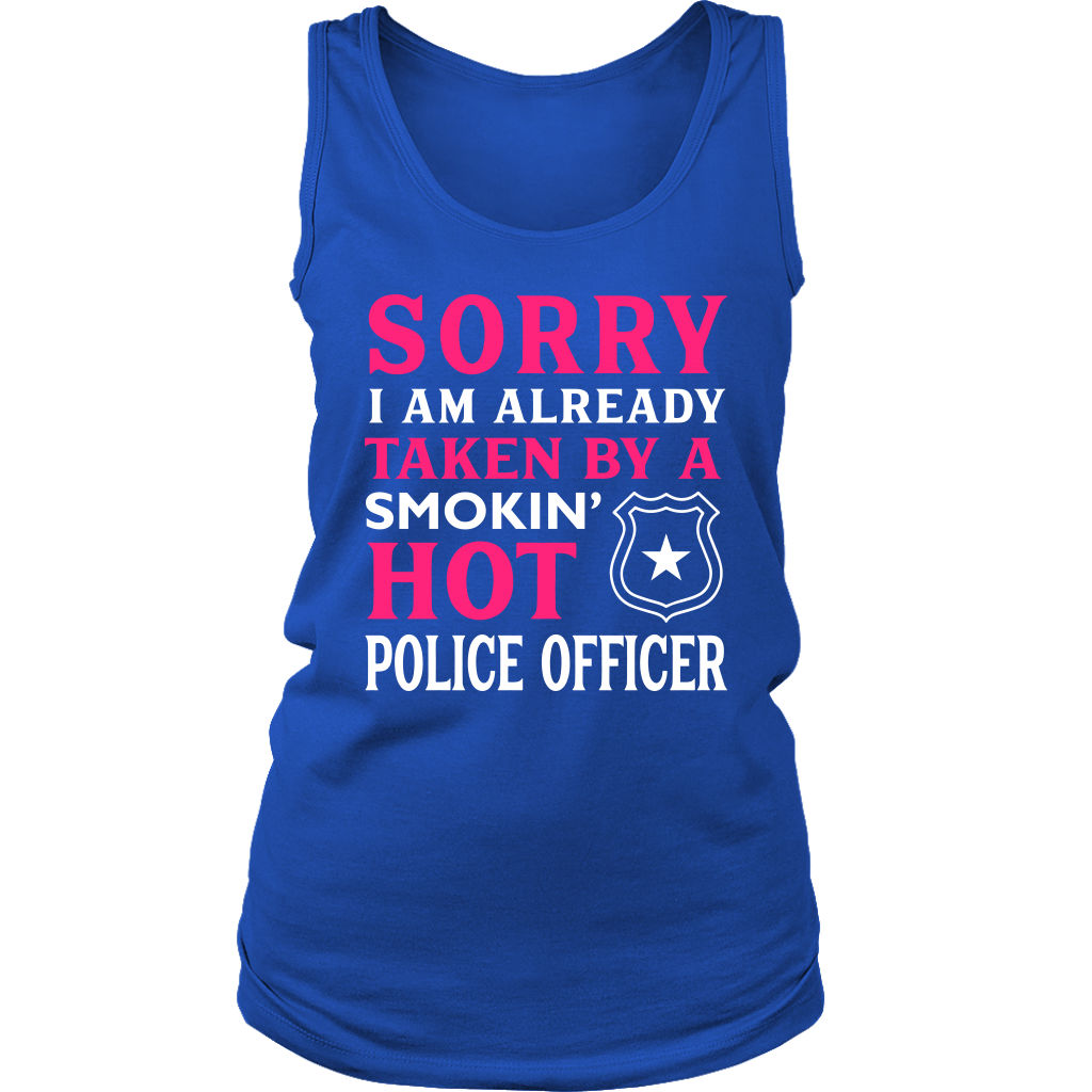 Already Taken by a Hot Police Officer Tank Tops