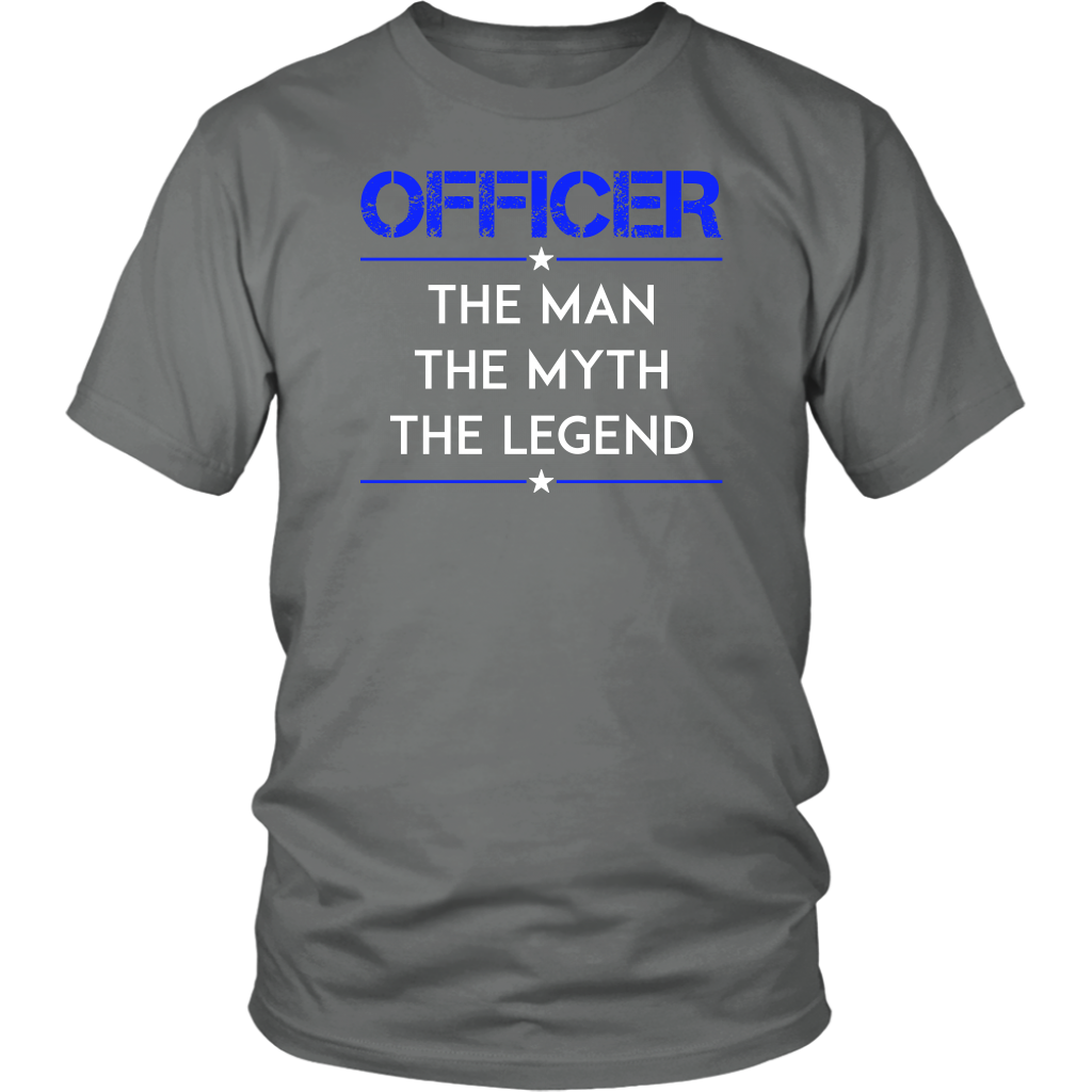 Officer, The Man, The Myth, The Legend Shirts and Hoodies