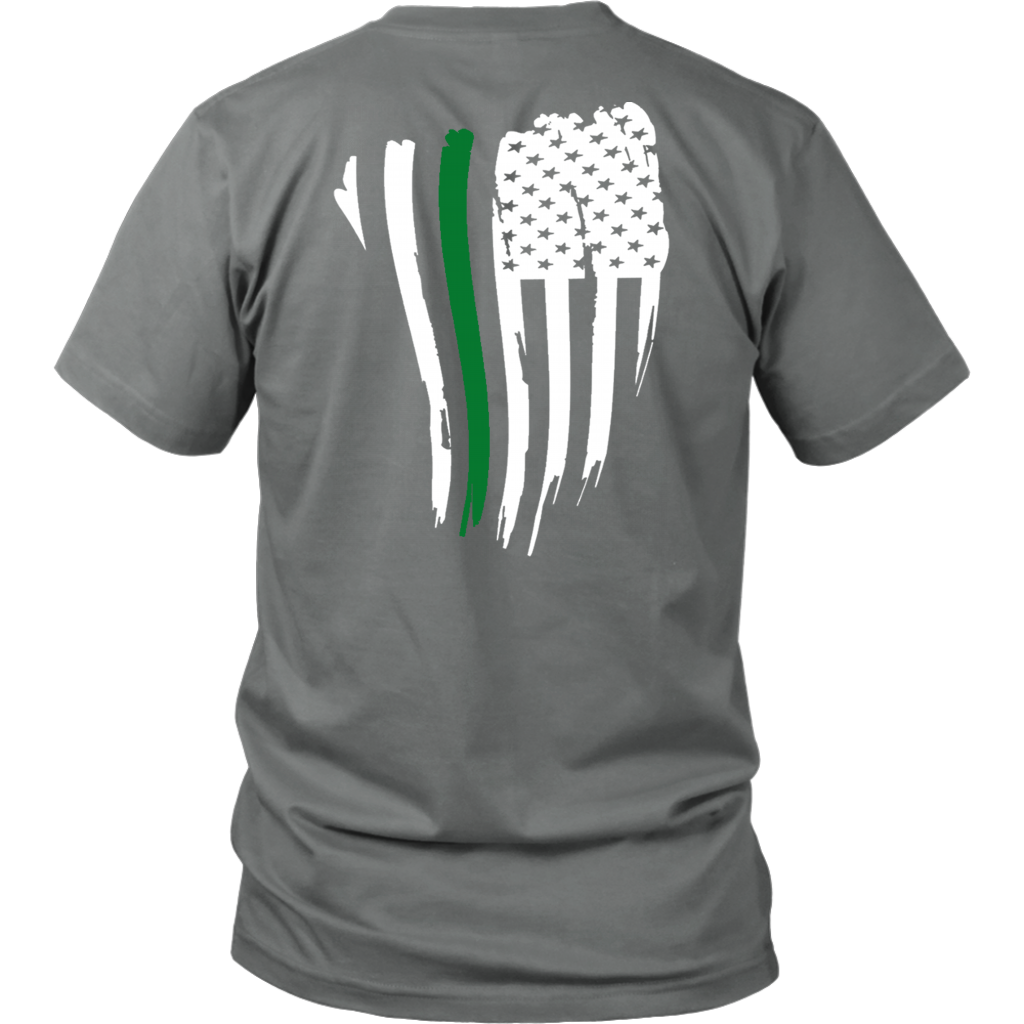 THIN GREEN LINE AMERICAN FLAG SHIRTS & HOODIES