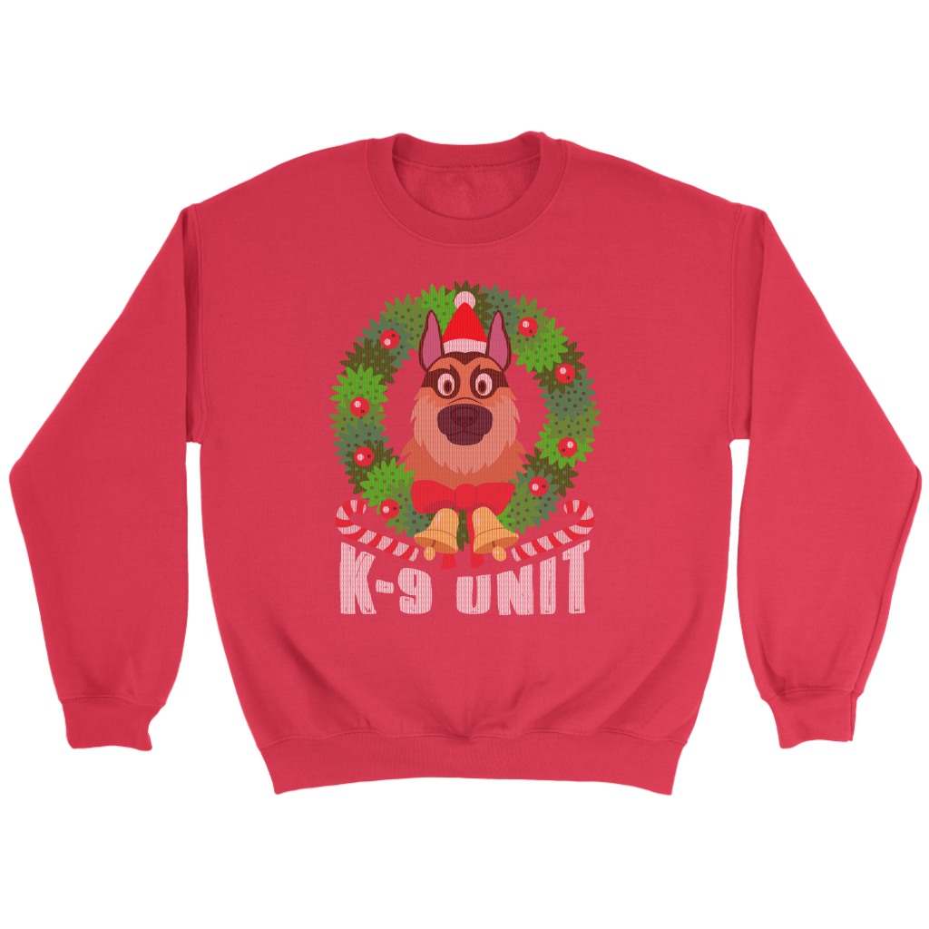 K-9 Unit Dog Ugly Christmas Shirts & Sweaters