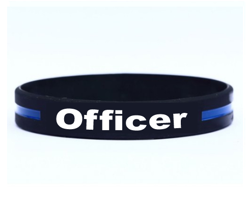 Officer Silicone Bracelet