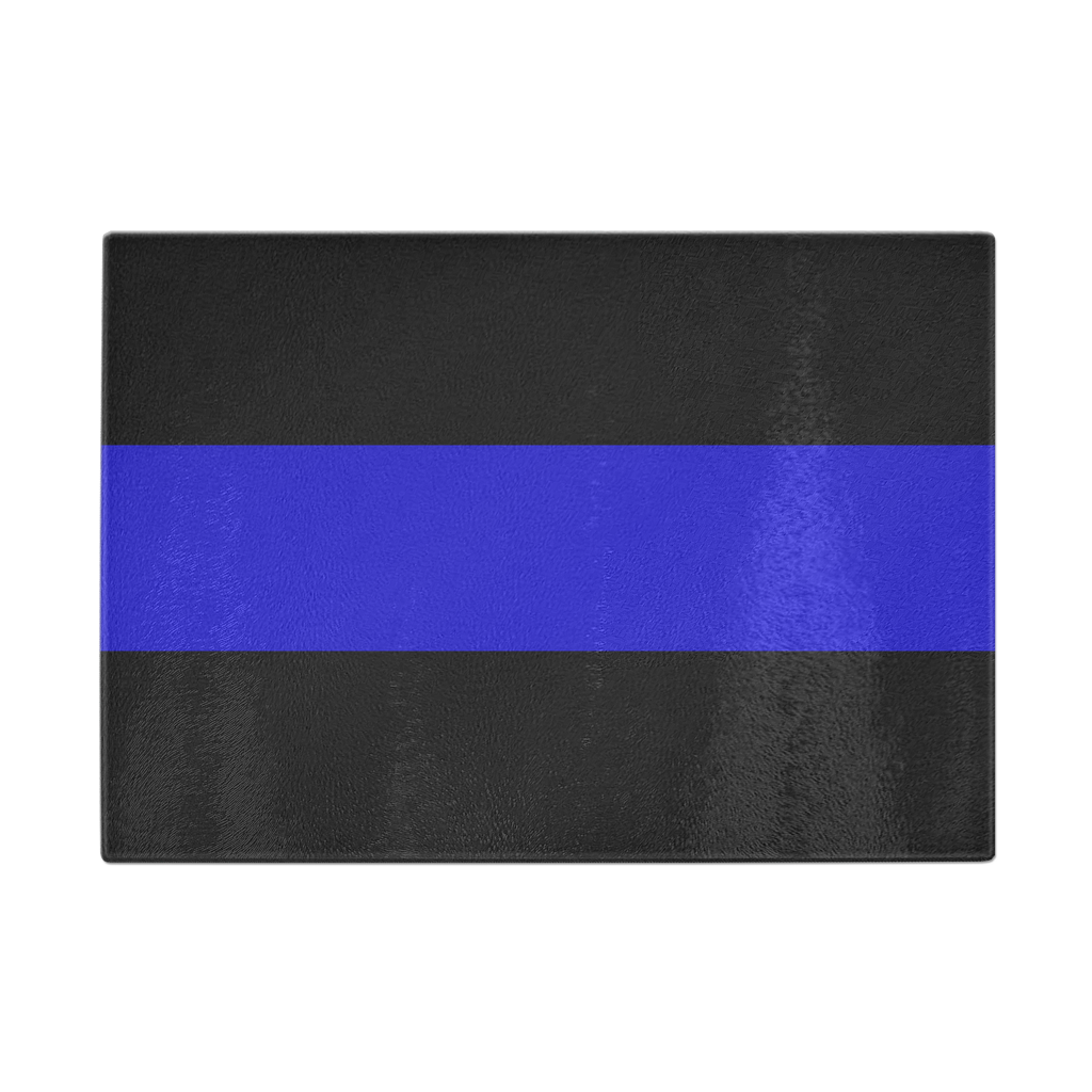 Thin Blue Line Cutting Board