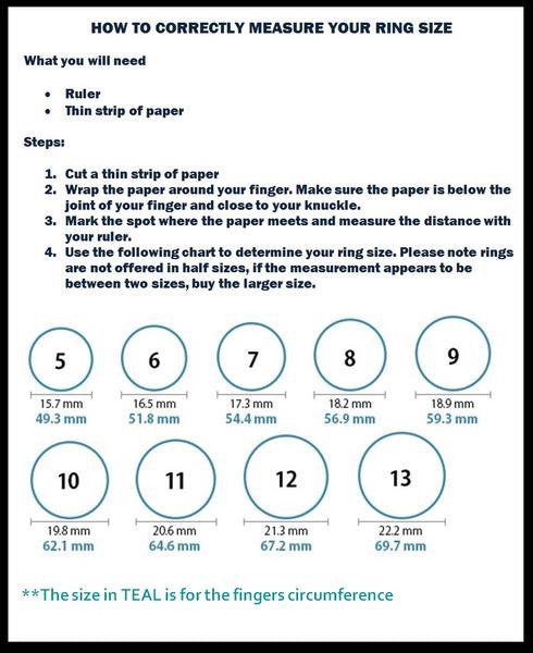 Thin Blue Line Belt Ring