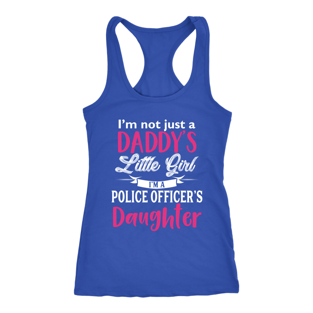 Police Daughter - Not Just Daddy's Little Girl Tank Tops