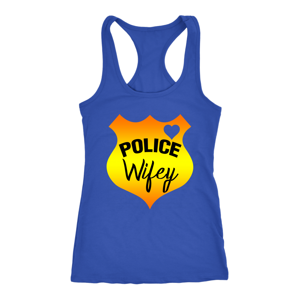 Women's Police Wifey Shield Tank Top