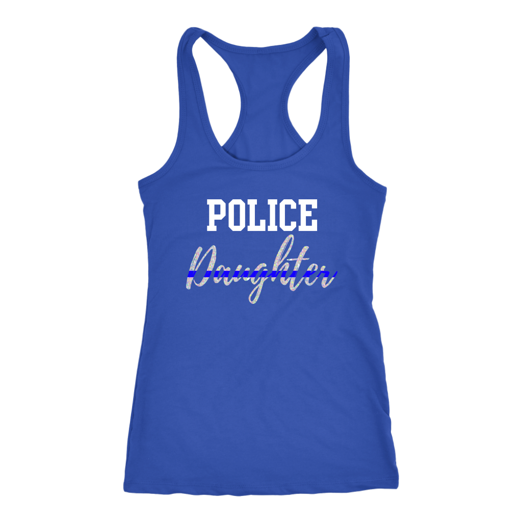 Women's Police Daughter Tank Tops