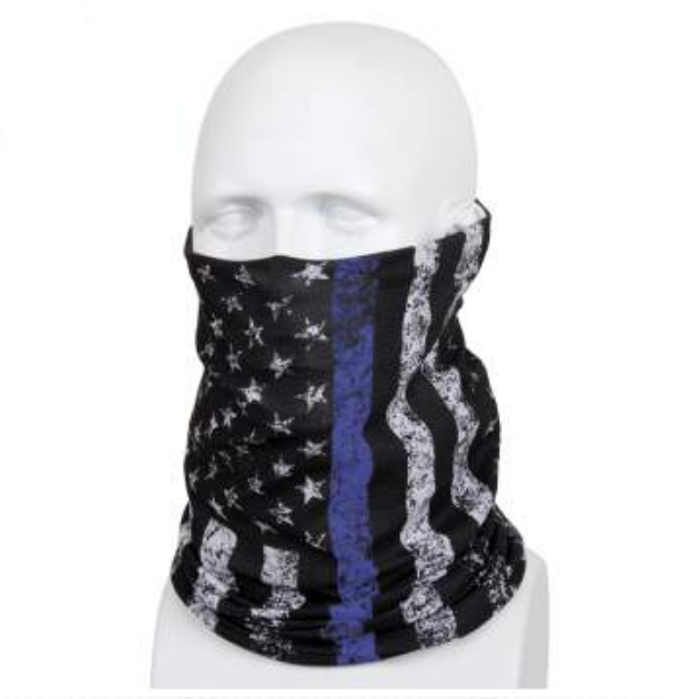 Thin Blue Line Multi-Use Bandana