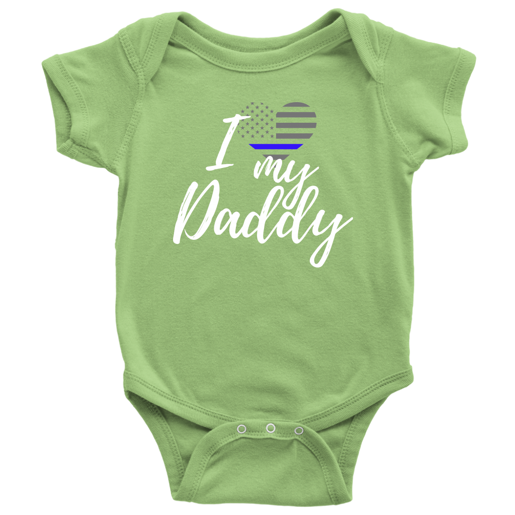I Love My Daddy Infant Baby Onesie Bodysuit