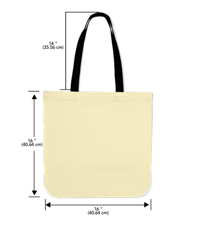 Thin Blue Line American Flag Tote Bag