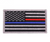 Thin Blue and Thin Red Line Flag Patch