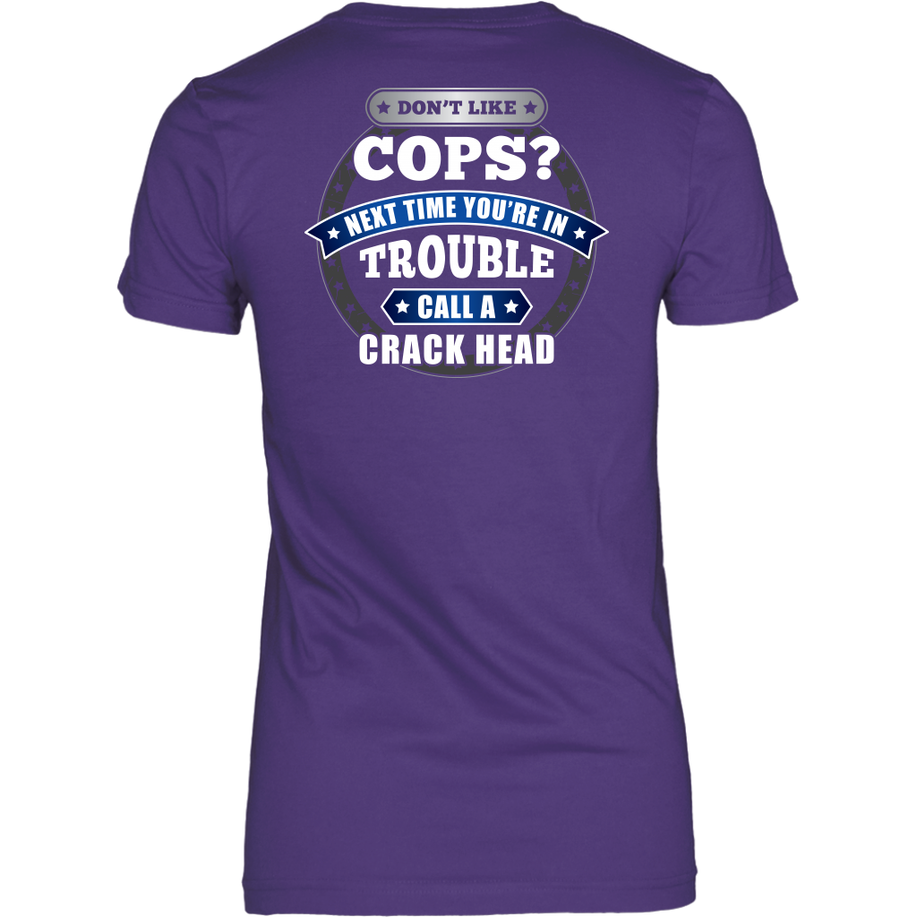 DON'T LIKE COPS SHIRTS AND HOODIES - Back