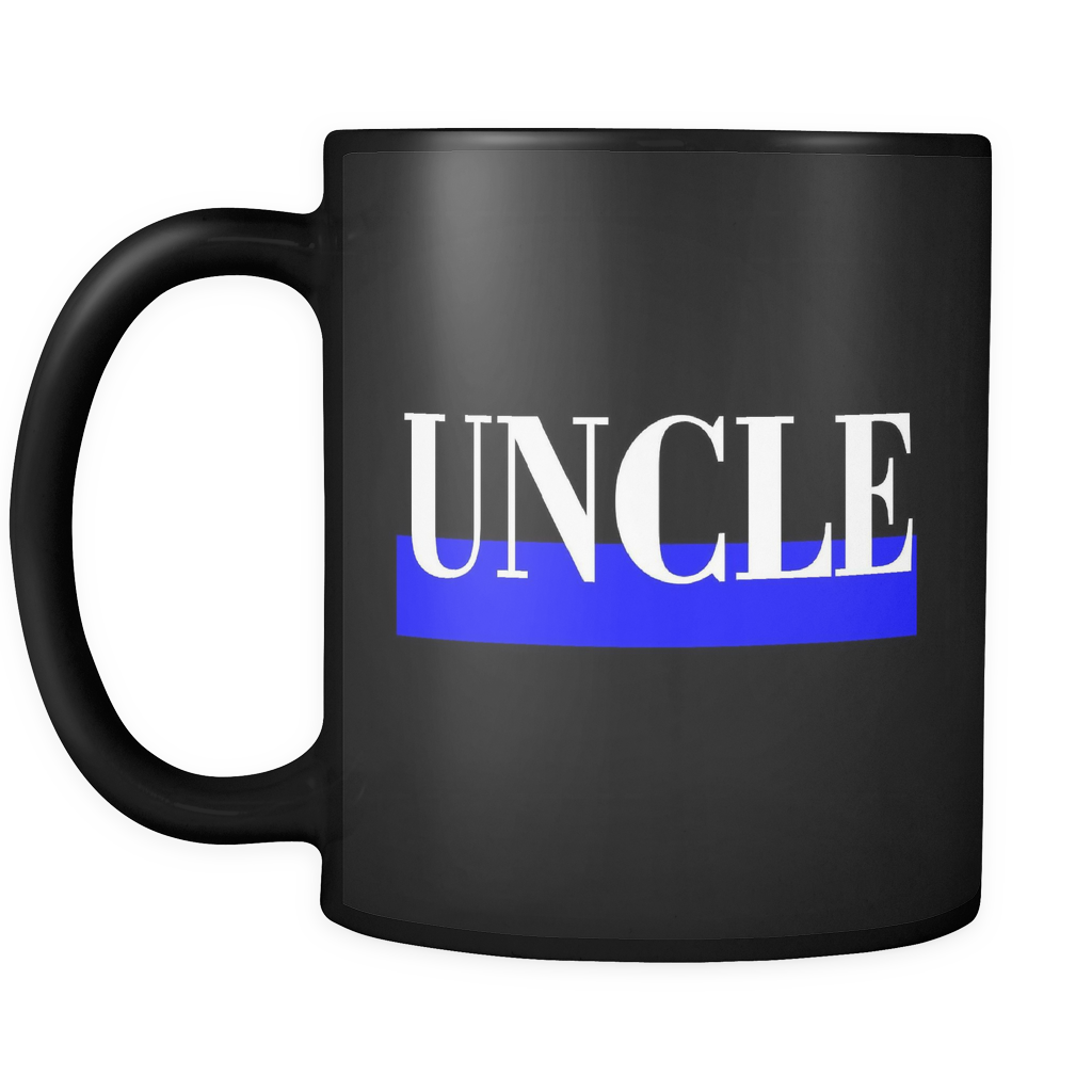 Thin Blue Line Uncle Mug