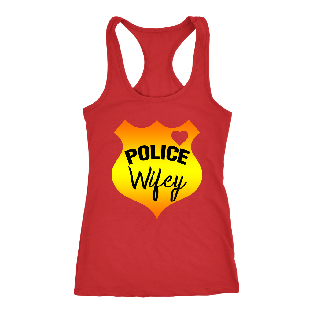 Women's Police Wifey Shield Tank Top