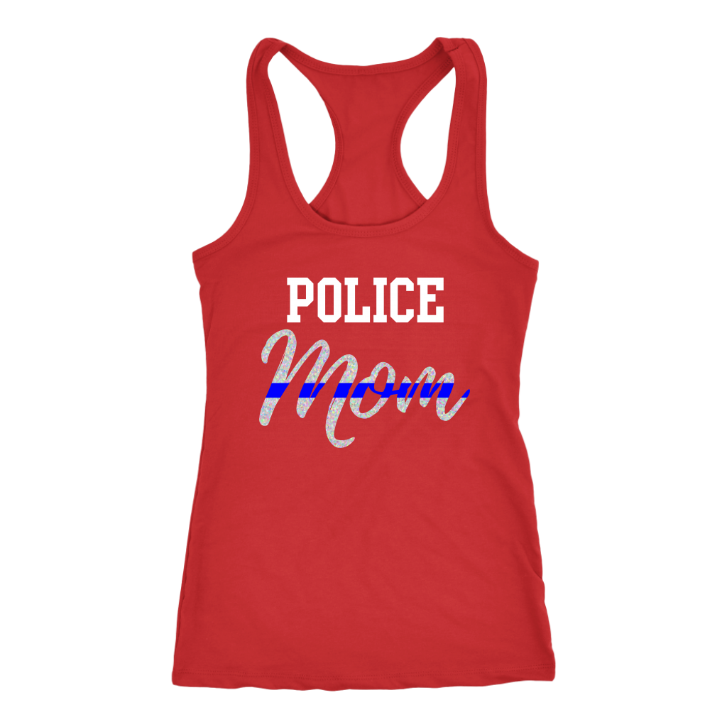 Women's Police Mom Tank Tops
