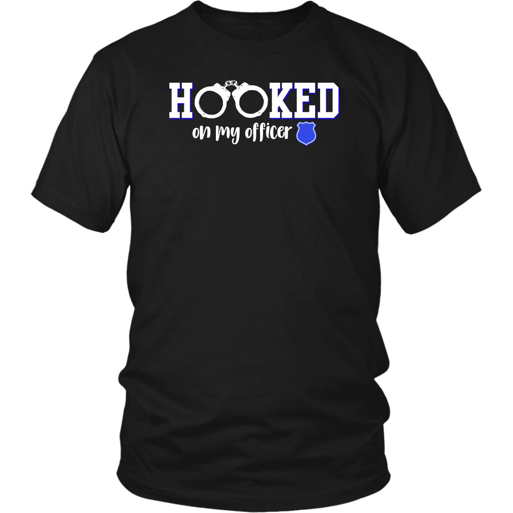 Hooked On my Officer shirts and hoodies