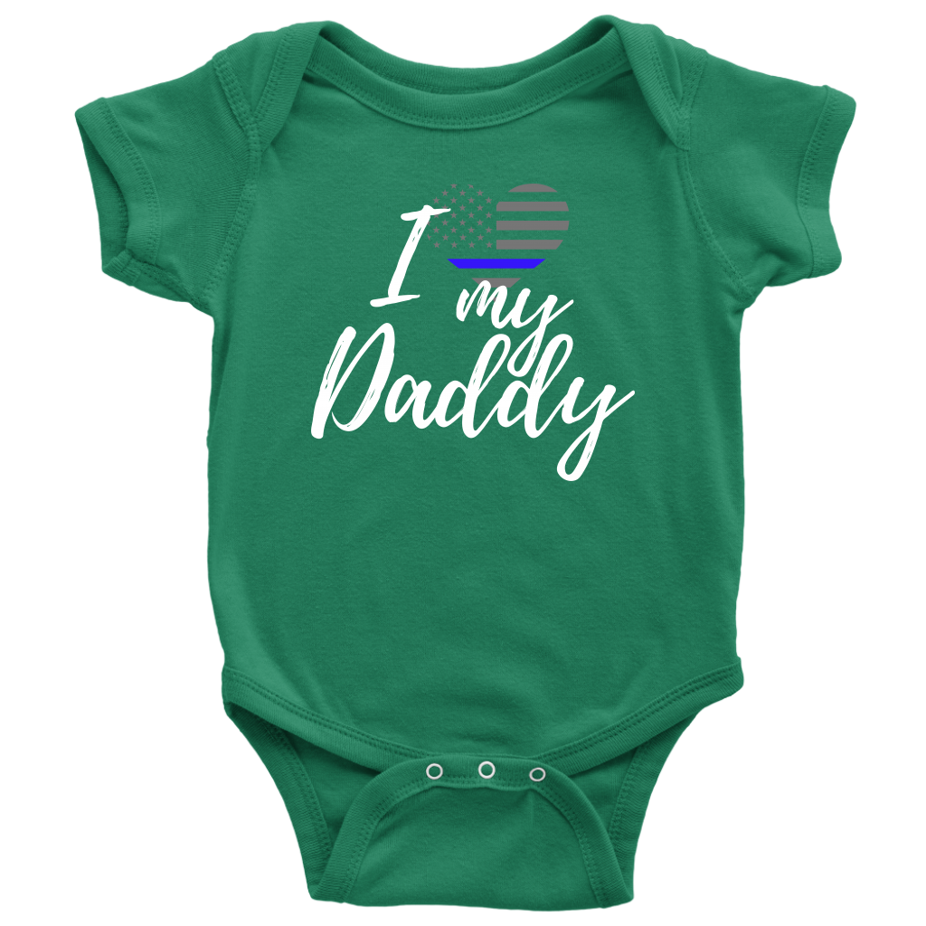 I Love My Daddy Infant Baby Onesie Bodysuit