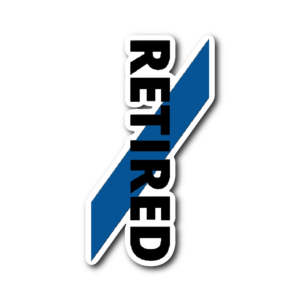 Retired Police Officer Sticker