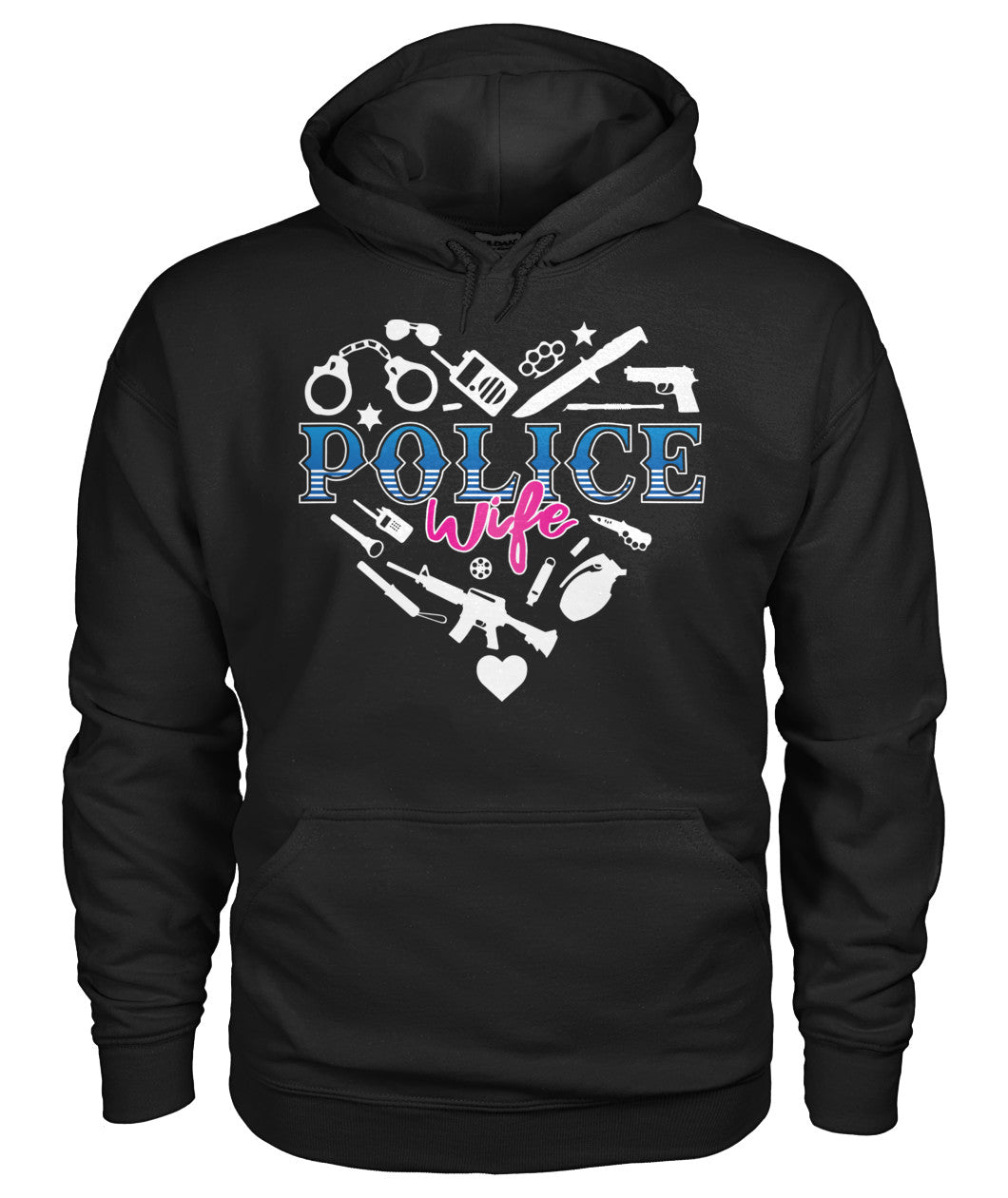 Police Wife Shirts and Hoodies