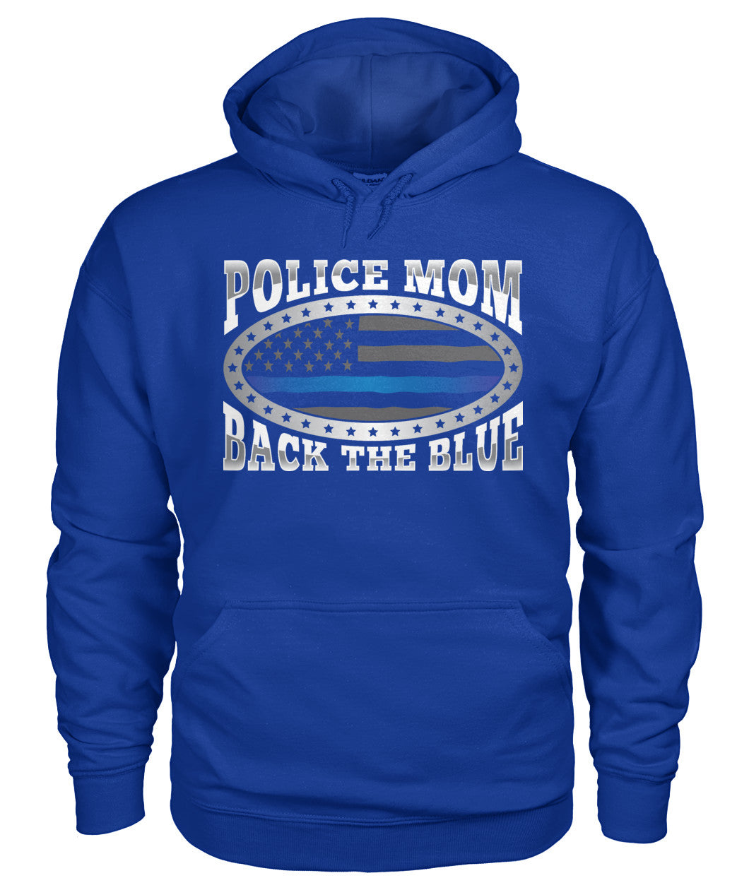 Police Mom Back The Blue Shirts and Hoodies