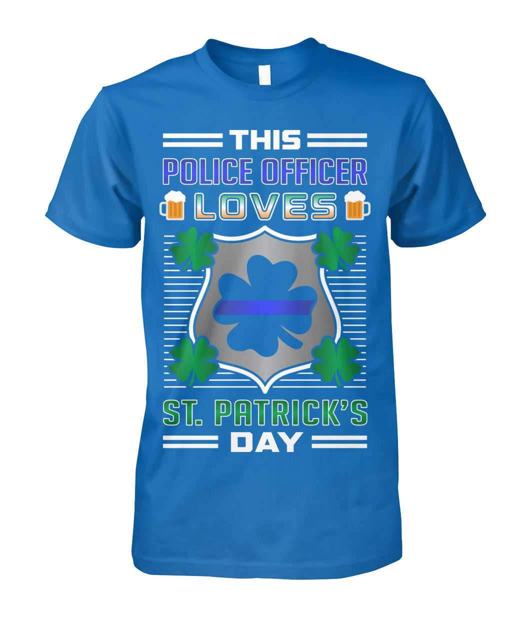 This Police Officer Loves St Patrick's Day Shirts and Hoodies