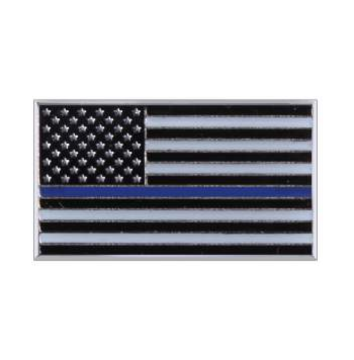 Thin Blue Line Flag Pin
