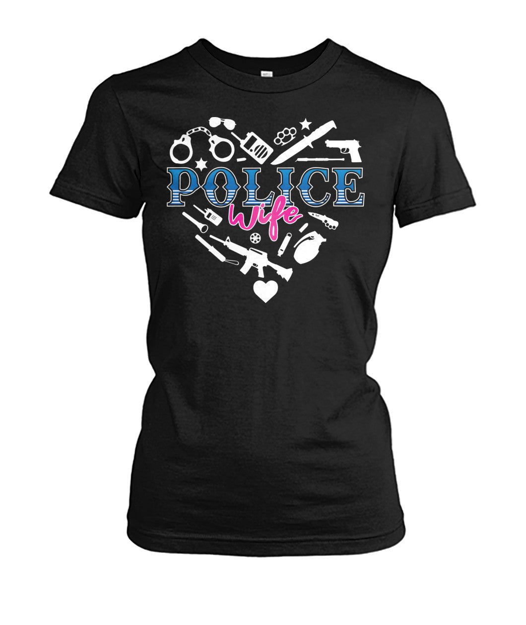 Police Wife Shirts and Hoodies