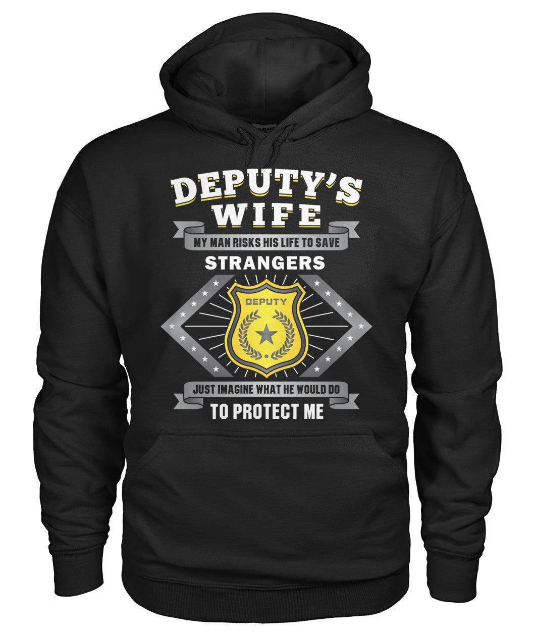 Deputy's Wife My Man Risk His Life to Save Stranger Shirts and Hoodies