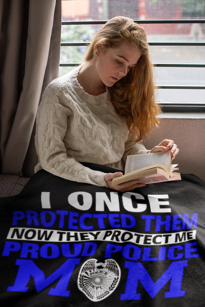 Police Mom - I Once Protected Him - Blanket