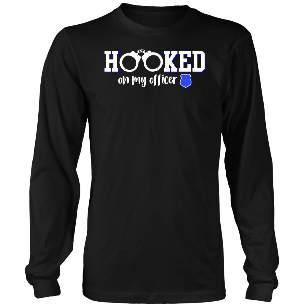 Hooked On my Officer shirts and hoodies