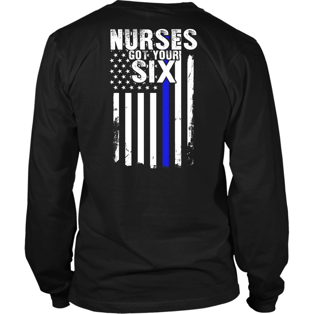 Nurses Got Your Six - Flag Style Shirts & Hoodies