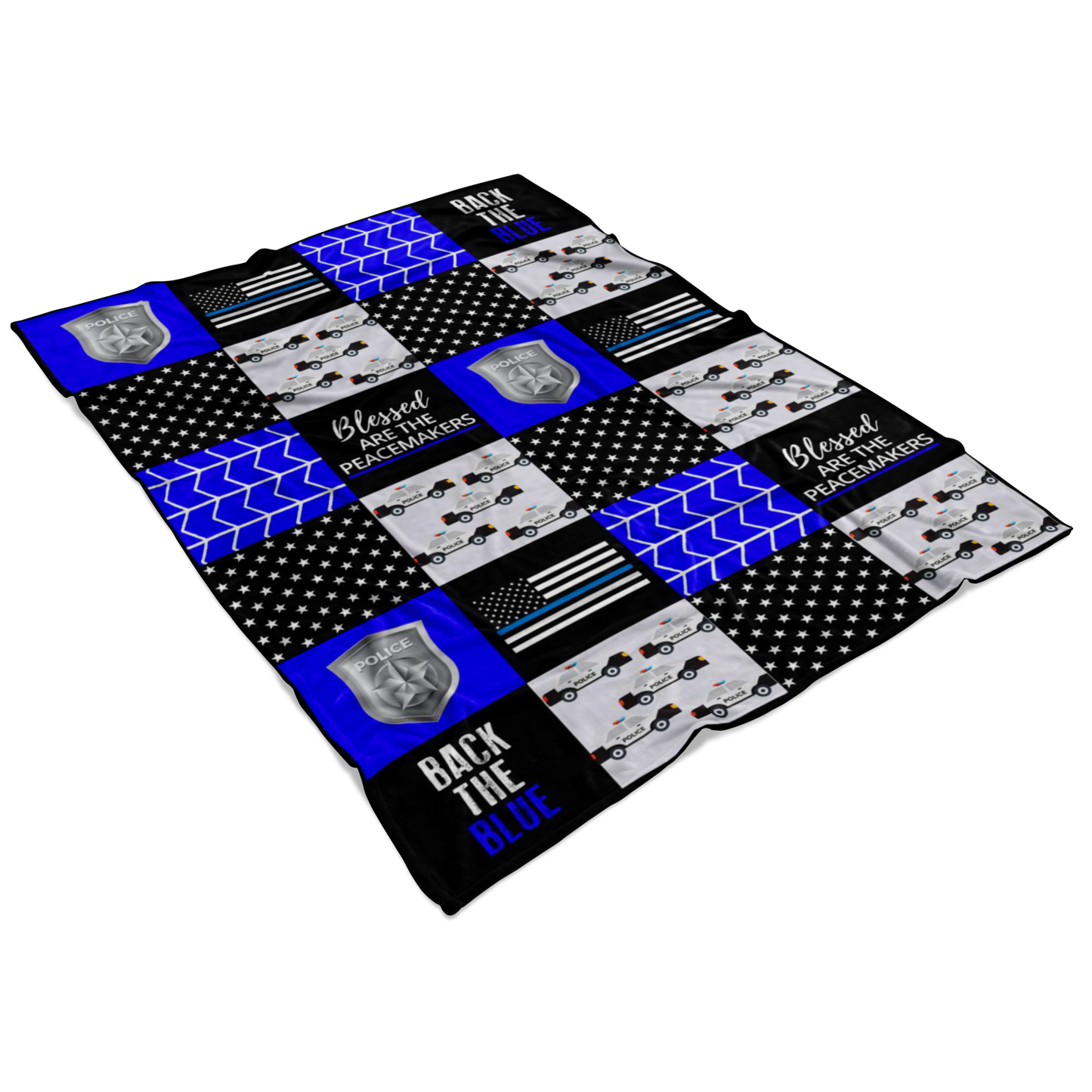 Police Accessories Blanket