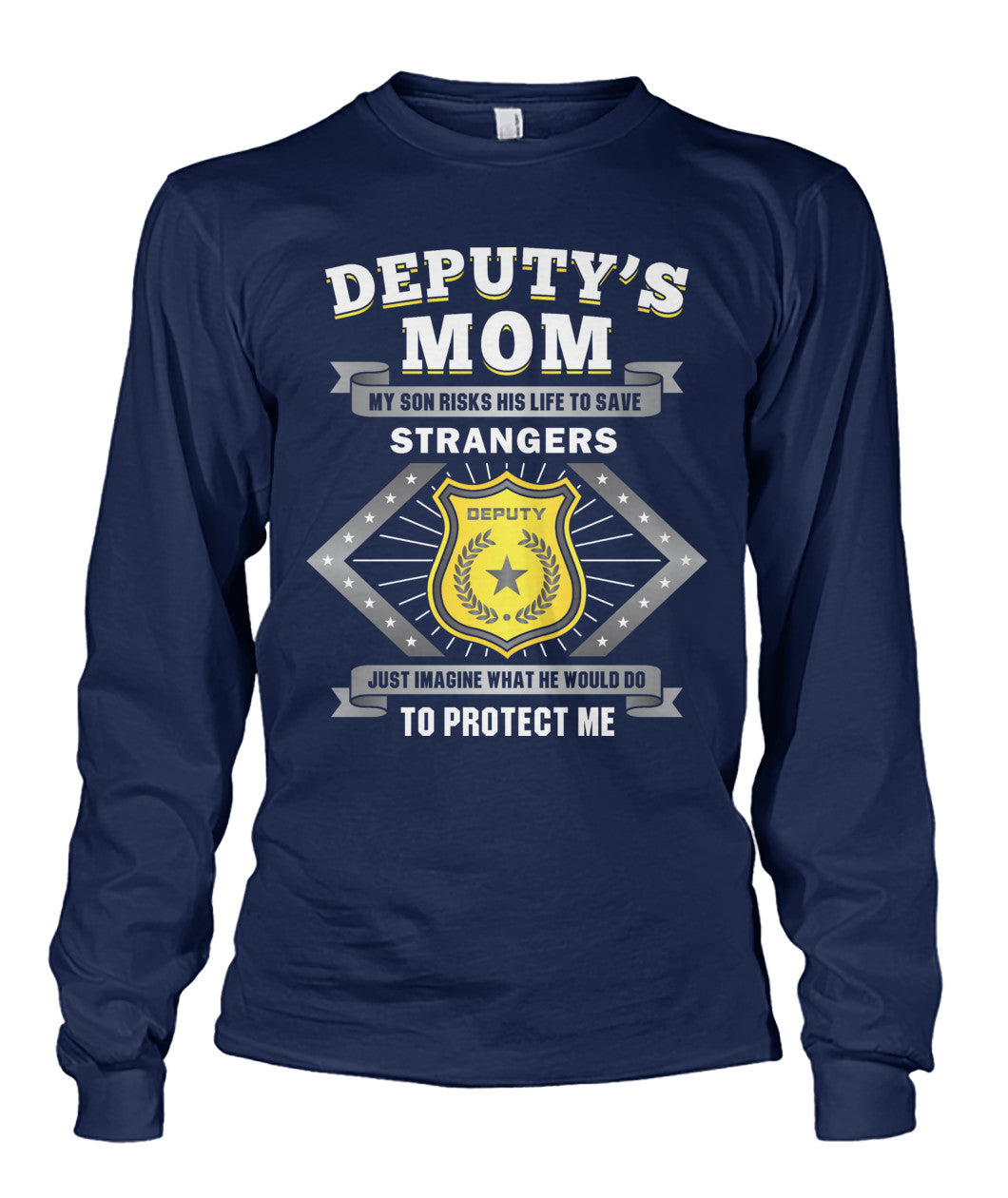 Deputy's Mom My Son Risk His Life to Save Stranger Shirts and Hoodies