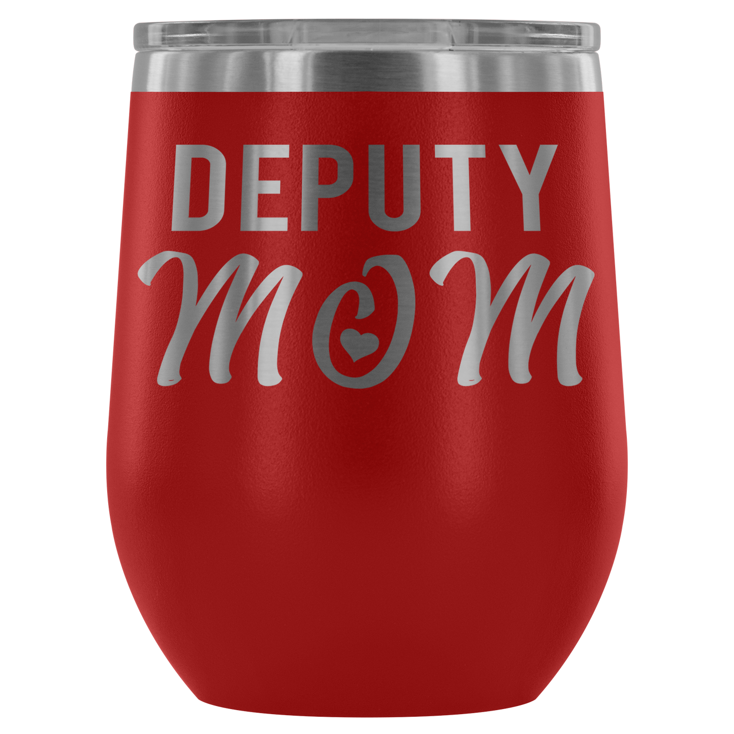 Deputy Mom Wine Tumbler
