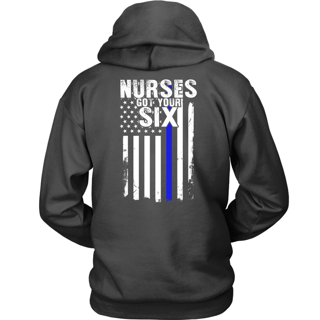 Nurses Got Your Six - Flag Style Shirts & Hoodies